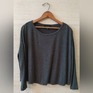 Atmosphere Dark Green and Grey Long Sleeve Shirt (8)